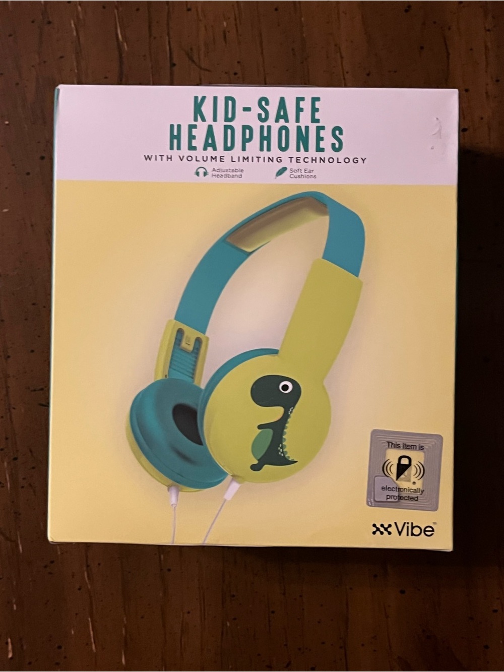 Vibe Kid-Safe On-Ear Headphones - Green/Teal